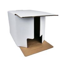 10 LITRE PLAIN WHITE BOX